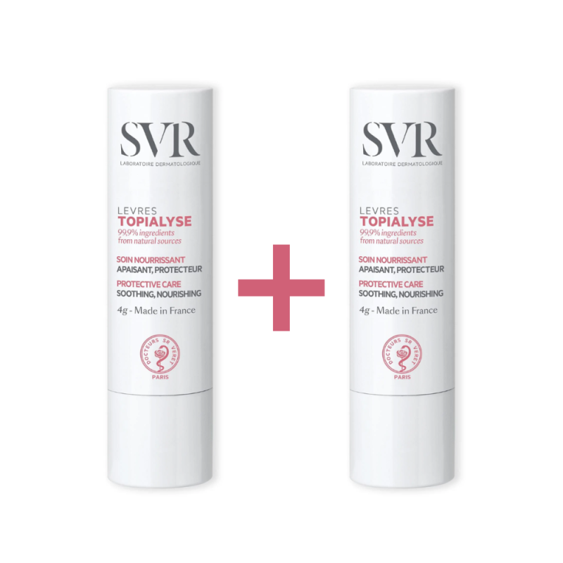 Duplo Topialyse Stick Labial, 4 gr. + 4 gr.  - SVR
