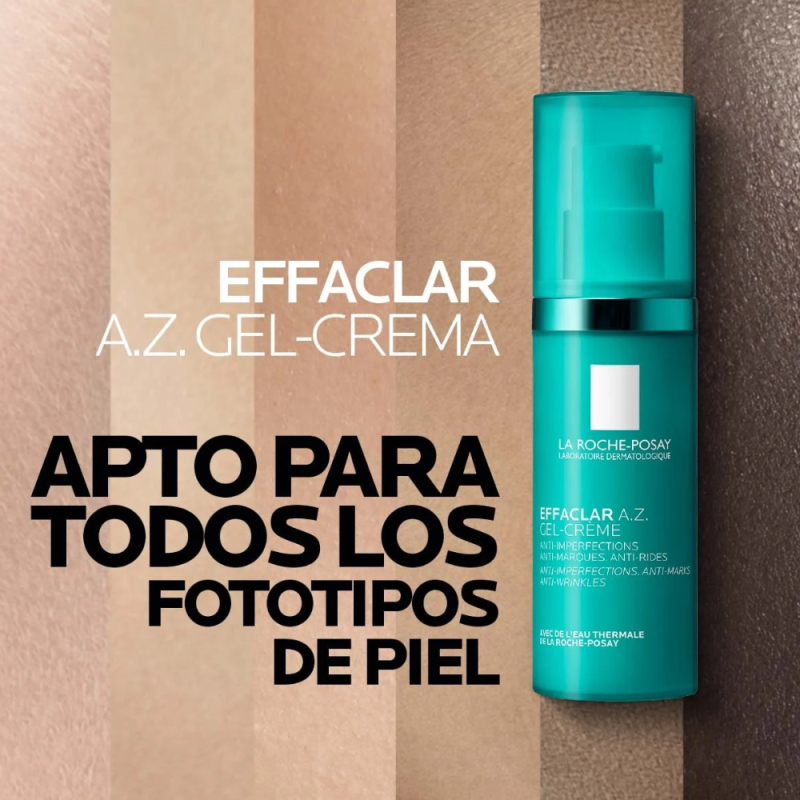 Effaclar A.Z Gel-Crema, 40 ml. - La Roche Posay