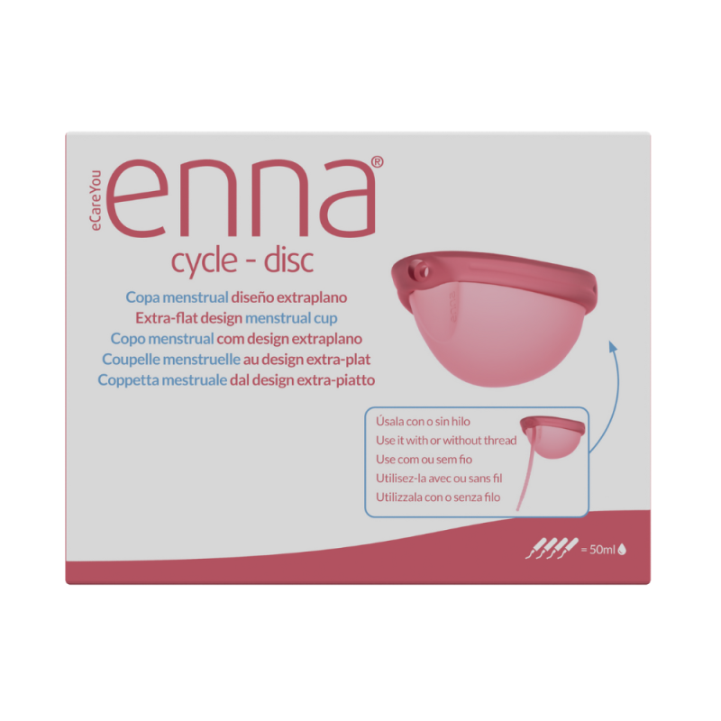Enna Cycle Disc, Copa Menstrual. - Exeltis