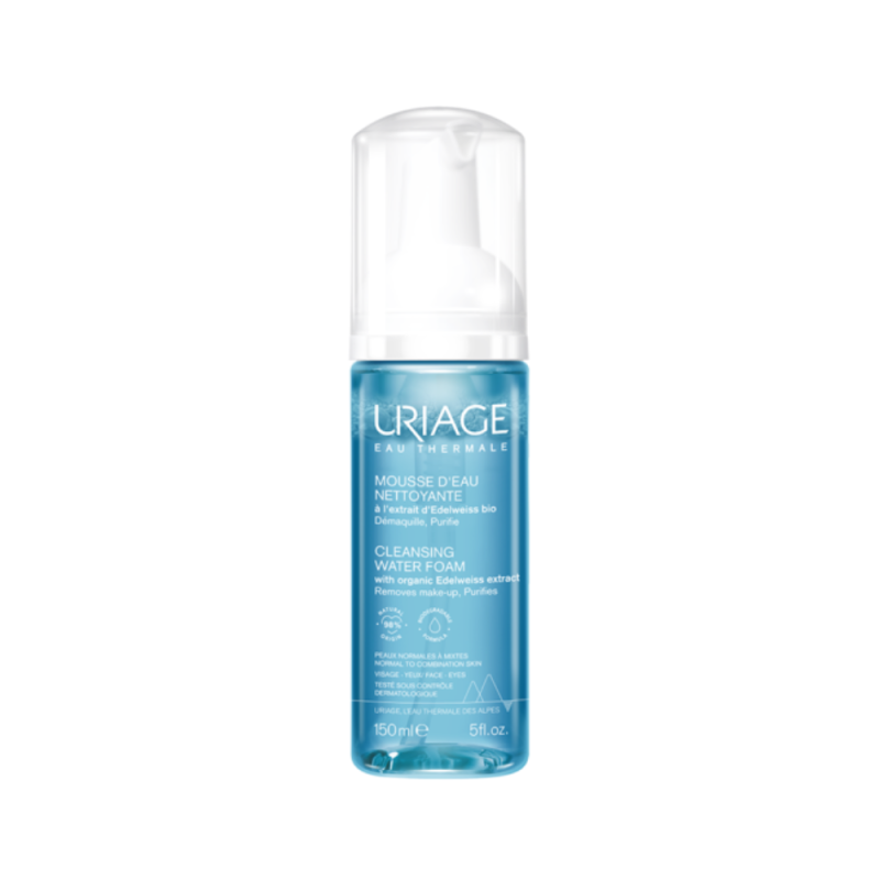 Espuma de Agua Limpiadora, 150 ml. - Uriage