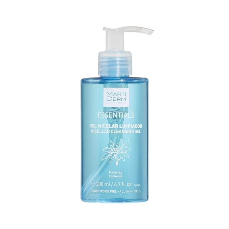 Essentials Gel Micelar Limpiador, 200 ml.- Martiderm