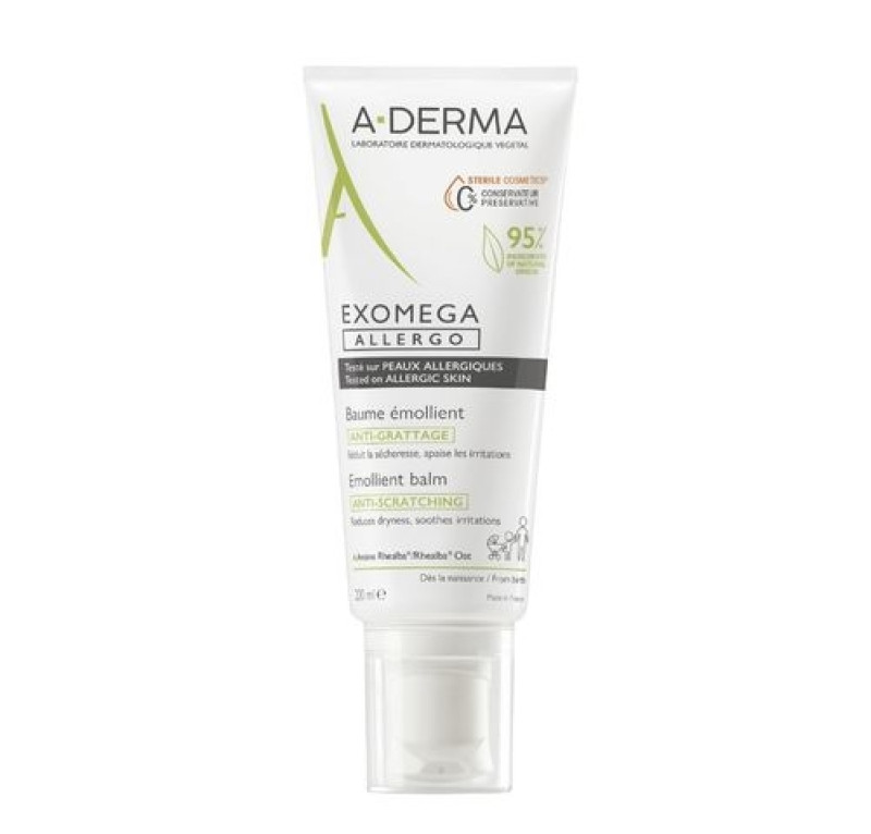 Exomega Allergo Bálsamo Emoliente, 200 ml. - A-Derma