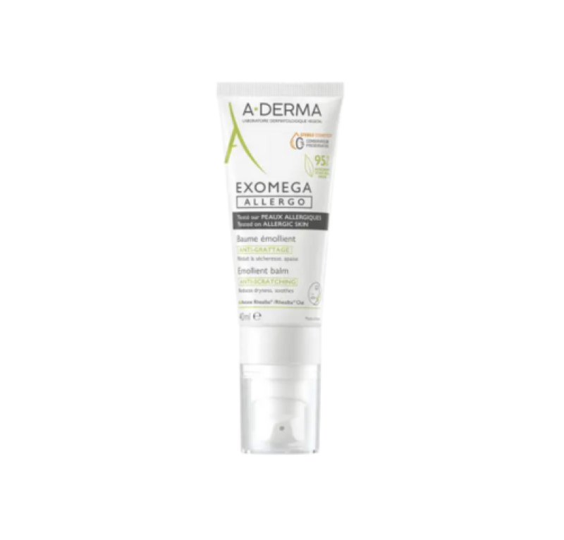 Exomega Allergo Bálsamo Emoliente, 40 ml. - A-Derma