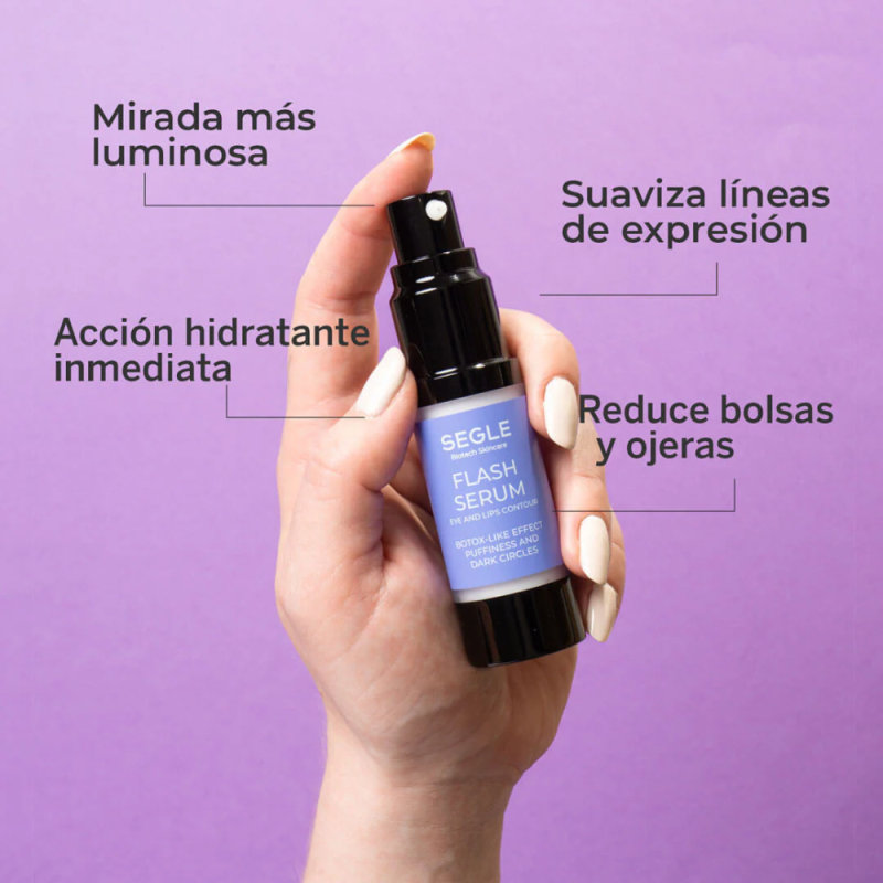 Flash Sérum Contorno de Ojos y Labios, 15 ml. - Segle Clinical