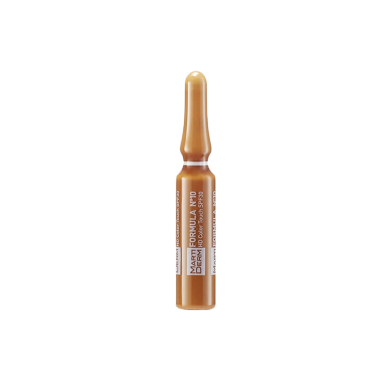 Fórmula Nº 10 HD Color Touch SPF30, 30 Ampollas. - Martiderm