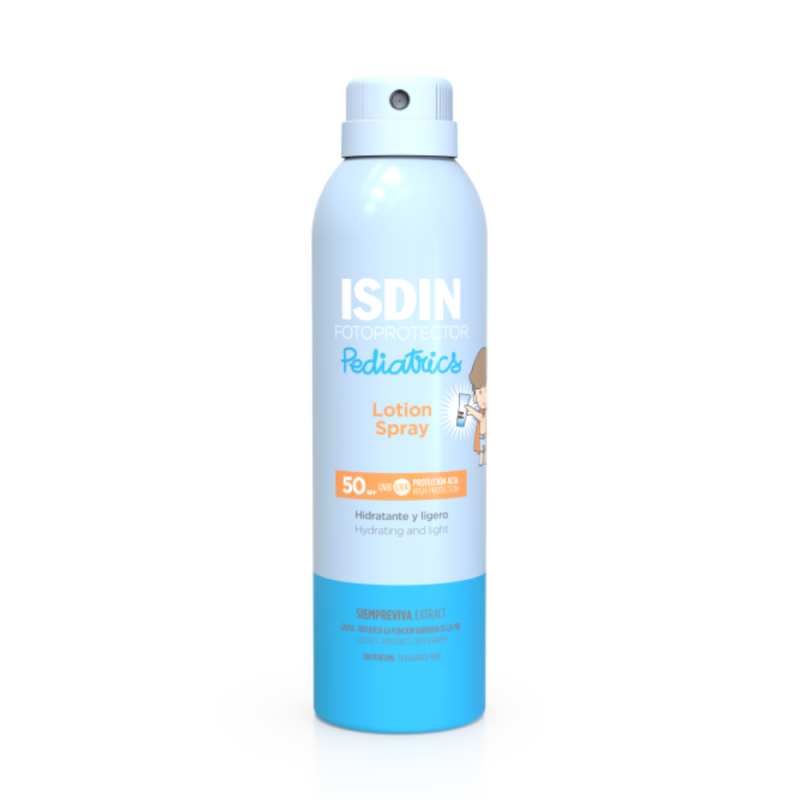 Fotoprotector Lotion Spray Pediatrics SPF 50, 200 ml. - Isdin