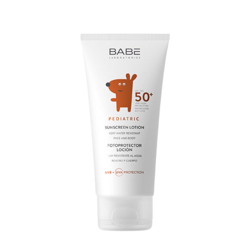 Fotoprotector Pediatric Loción SPF 50+, 100 ml. - BABE 