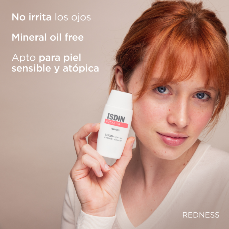 Fotoultra Redness SPF 50, 50 ml. - Isdin 