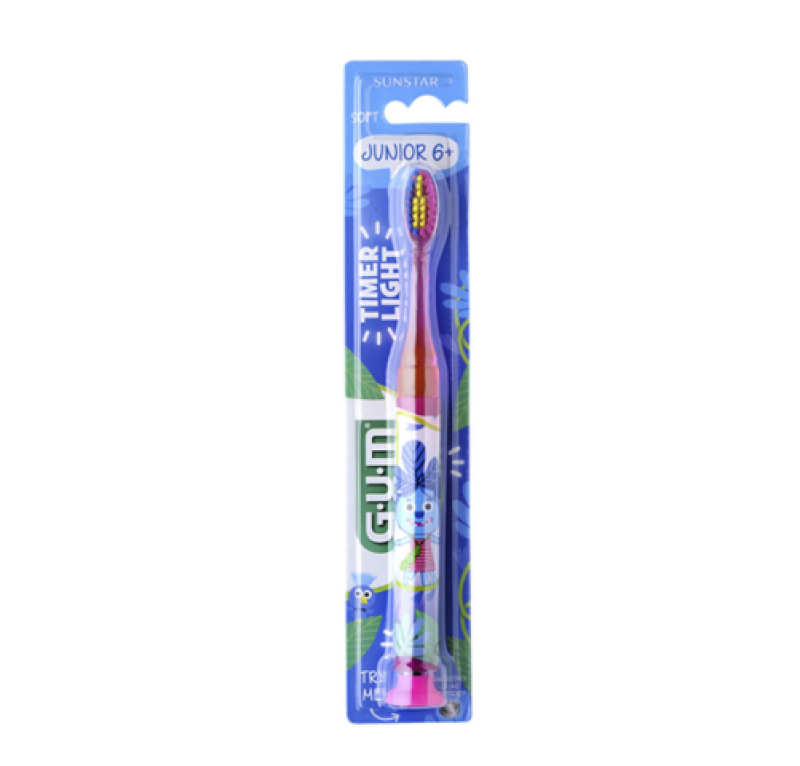 G.U.M Timer Light Junior 6+ Cepillo De Dientes , 1 ud. - Sunstar
