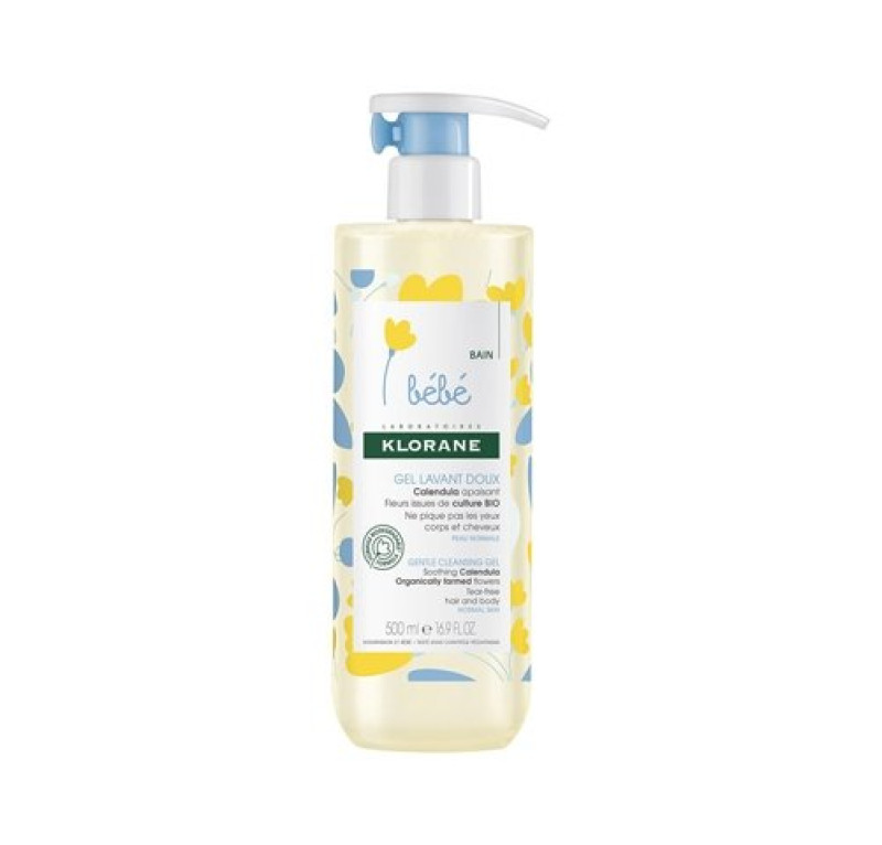 Gel Suave a la Caléndula, 500 ml. - Klorane 