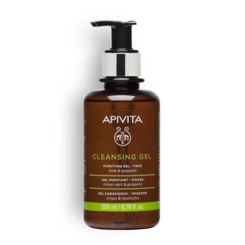 Gel Limpiador Rostro y Ojos, 200 ml. - Apivita