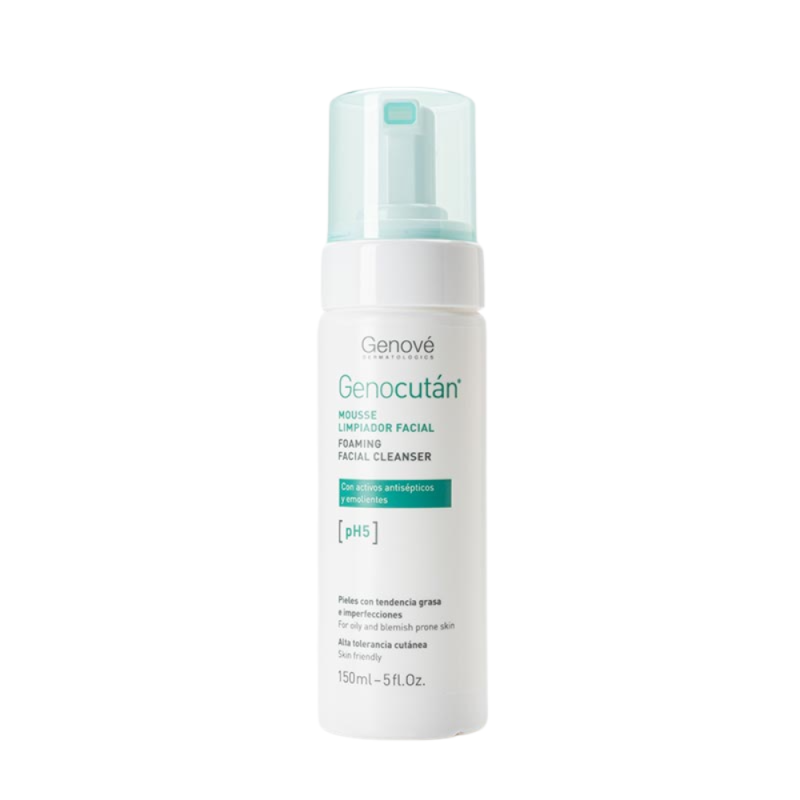 Genocután® Mousse Limpiador Facial, 150 ml. - Genové