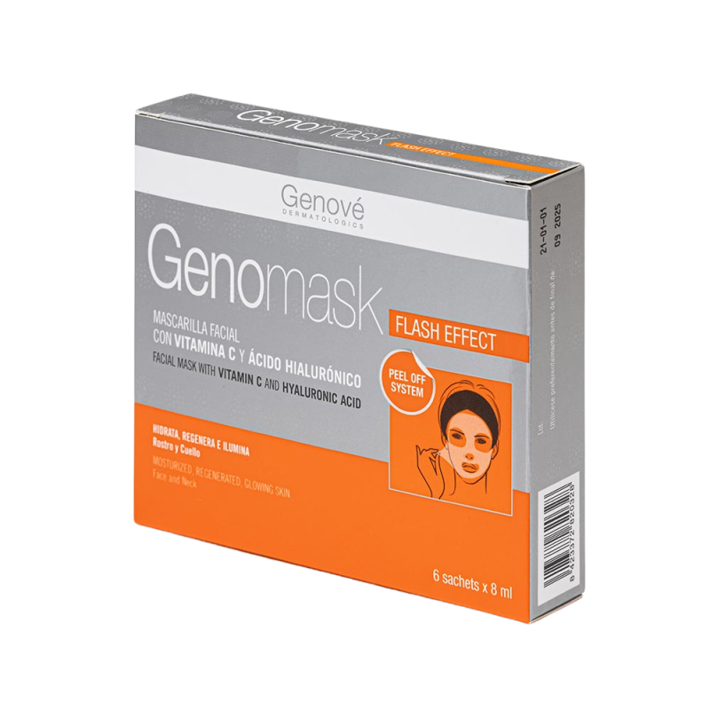 Genomask® Mascarilla con Vitamina C, 6 x 8 ml. - Genové