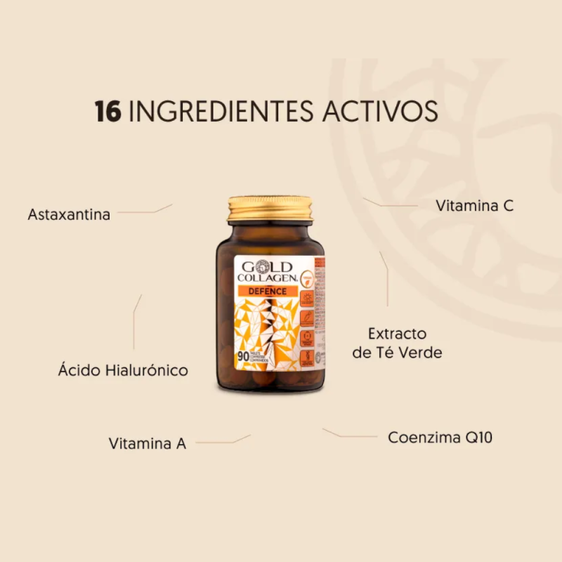 Gold Collagen Defence, 90 Comp. - Areafar
