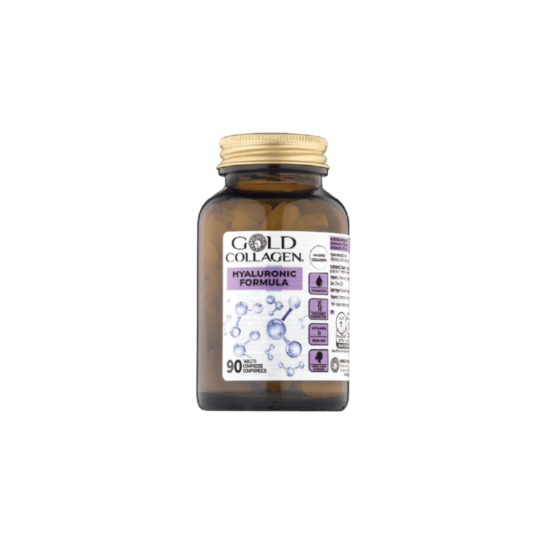 Gold Collagen Hyaluronic Formula, 90 Comp. - Areafar