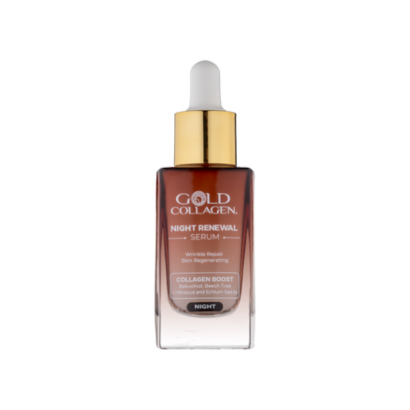 Gold Collagen Night Renewal Sérum, 30 ml. - Areafar