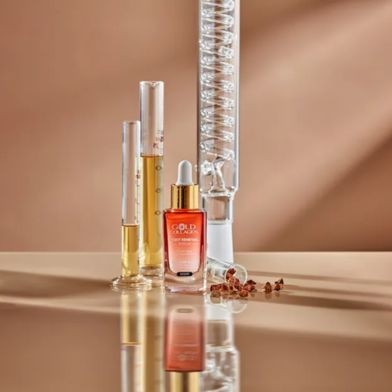 Gold Collagen Night Renewal Sérum, 30 ml. - Areafar