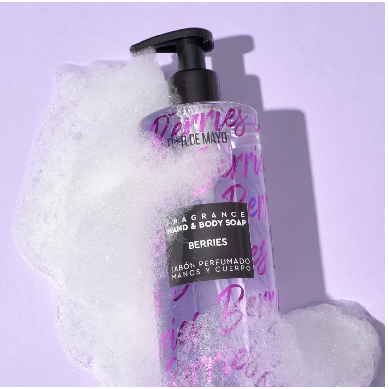 Hand & Body Soap Fragrance Berries, 490 ml. - Flor de Mayo