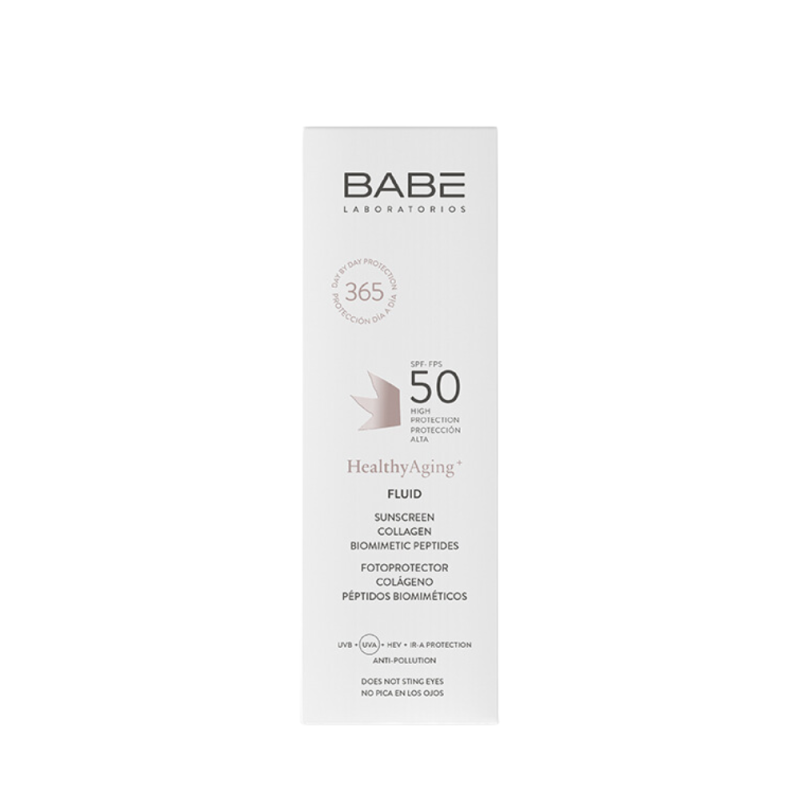 Healthy Aging+ Fluid SPF 50, 40 ml. - BABE