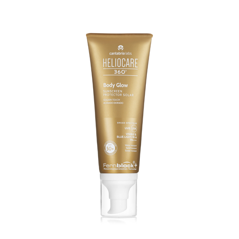 Heliocare 360° Body Glow SPF 50+, 100 ml. - Cantabria Labs