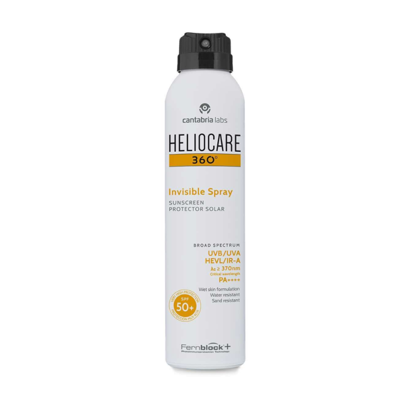 Heliocare 360° Invisible Spray SPF 50+, 200 ml. - Cantabria Labs