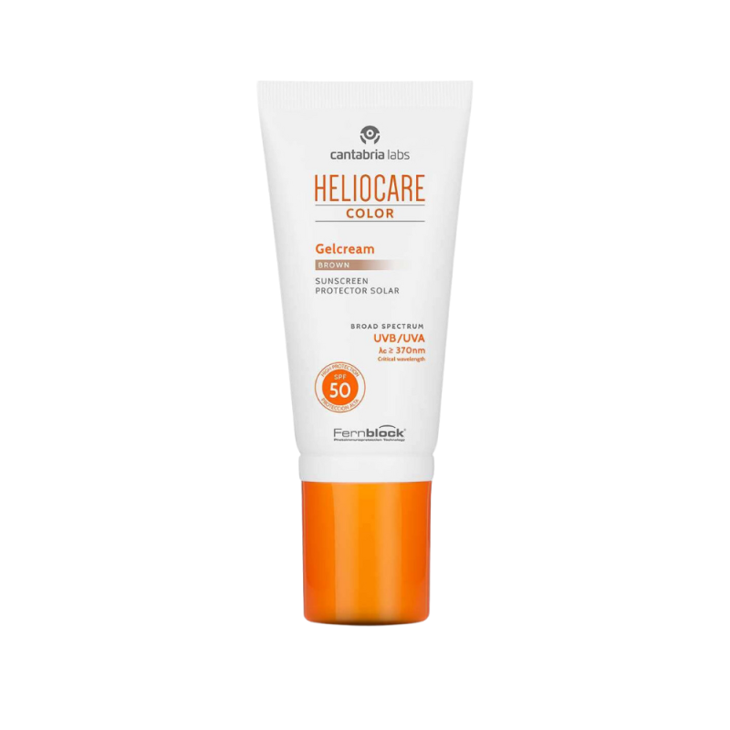 Heliocare Gel-Cream Color Brown SPF 50, 50 ml. - Cantabria Labs
