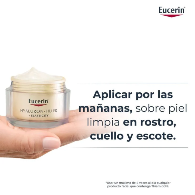 Hyaluron-Filler + Elasticity Crema de Día FPS15, 15 ml. - Eucerin