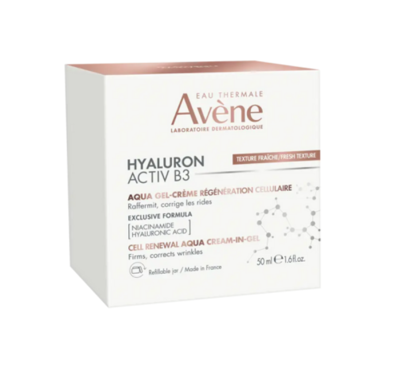 Hyaluron Activ B3 Aqua Gel-Crema Regenerador Celular, 50 ml. - Avene