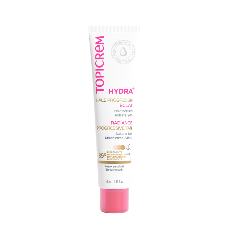 HYDRA+ Bronceador Progresivo Facial, 40 ml. - Topicrem 