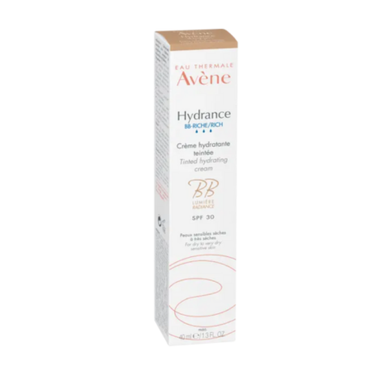 Hydrance BB-Rica Crema Hidratante con Color SPF30, 40 ml. - Avene