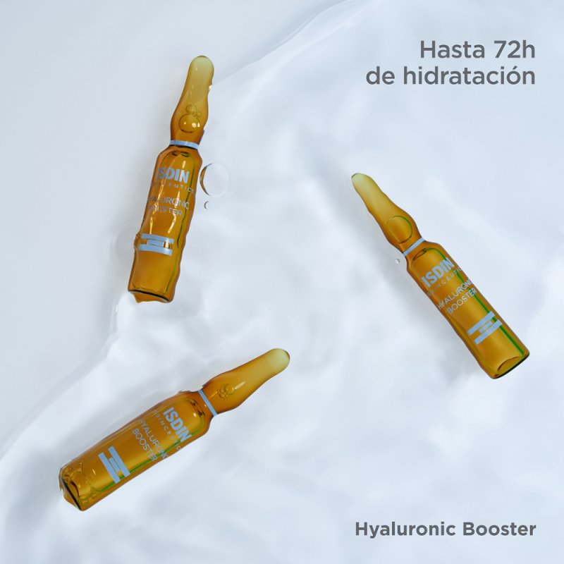 Isdinceutics Hyaluronic Booster Sérum Hidratante, 10 Ampollas x 2 ml. - Isdin 