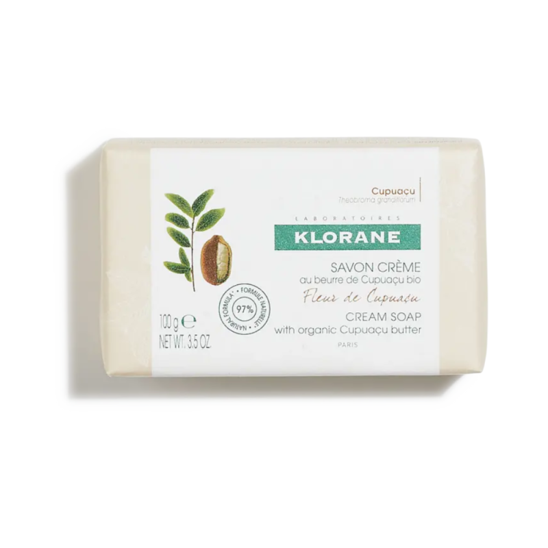 Jabón Crema Flor de Cupuaçu, 100 g. - Klorane