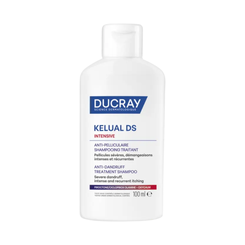 Kelual DS Intensive Champú de Tratamiento Anticaspa, 100 ml. - Ducray