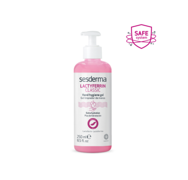 Lactyferrin Sanitizer Gel Higienizante de Manos, 250 ml. - Sesderma