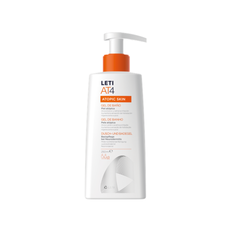 LETI AT4 Gel de Baño, 250 ml. - LETIPharama