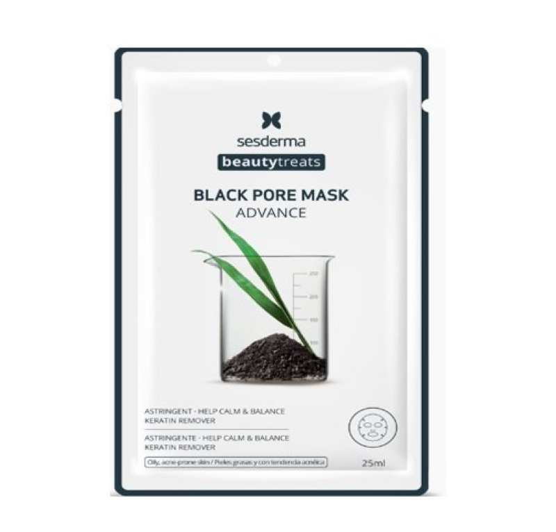 Mascarilla Facial Black Pore Mask, 25ml. - Sesderma