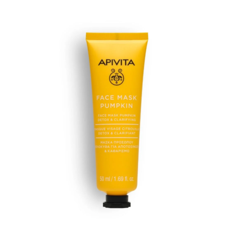 Mascarilla Facial Limpiadora & Detox con Calabaza, 50 ml. - Apivita