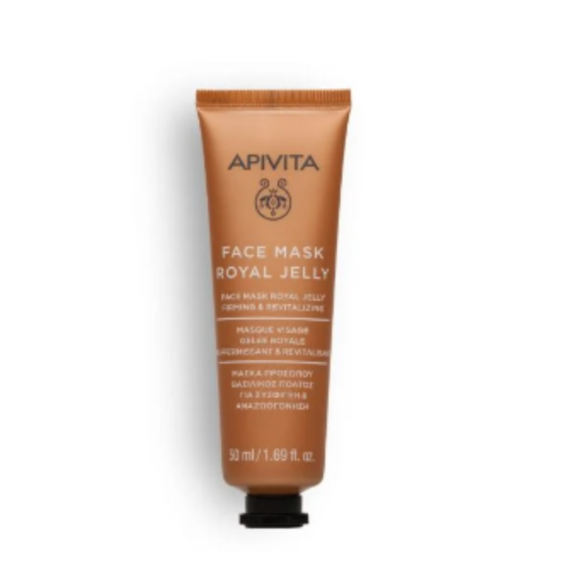 Mascarilla Facial Reafirmante y Revitalizante con Jalea Real, 50 ml. - Apivita