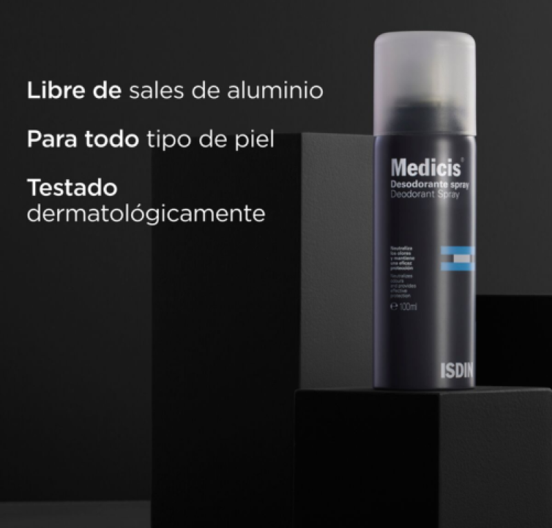 Medicis Desodorante Spray, 100 ml. - Isdin 