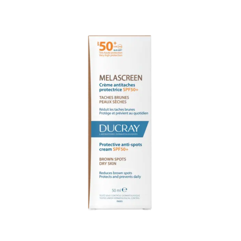 Melascreen Crema protectora antimanchas SPF50+, 40 ml. - Ducray