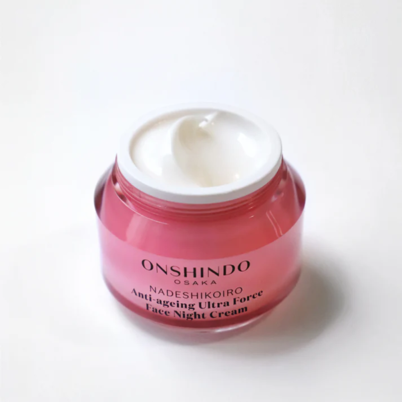 Nadeshikoiro Crema Antiedad Noche, Pieles Secas, 50 ml. - Onshindo Osaka