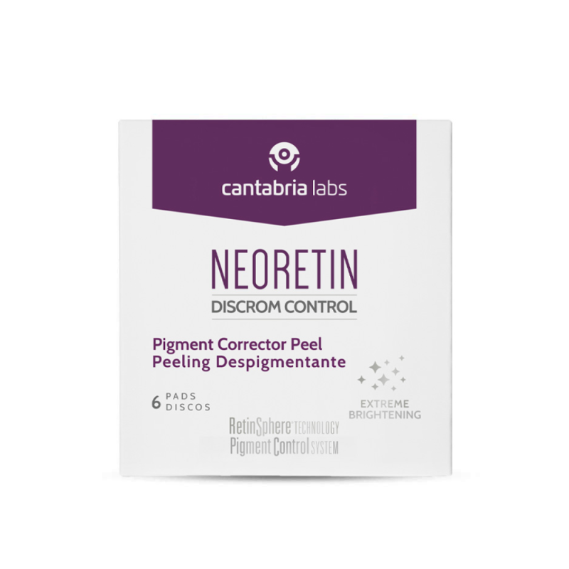 Neoretin Discrom Control Peeling Despigmentante, 6 Discos. - Cantabria Labs