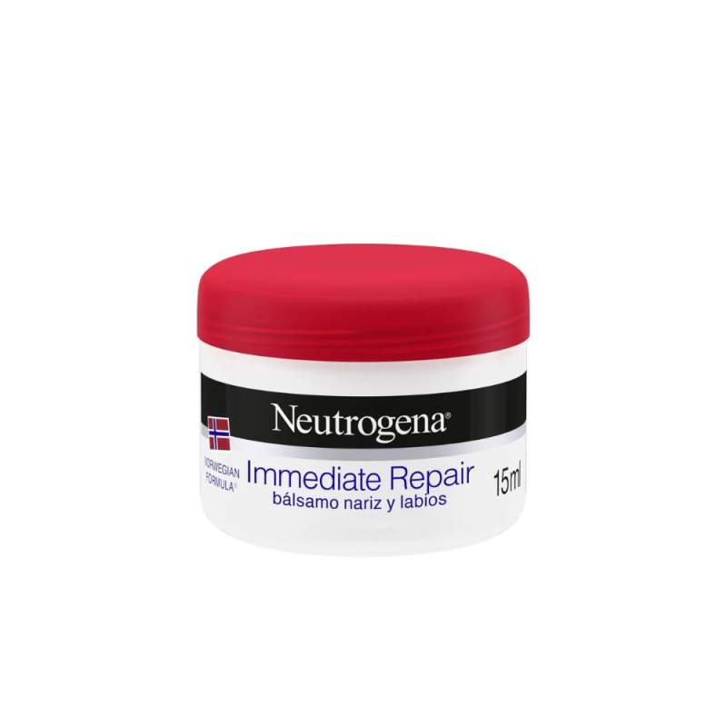 Neutrogena® Bálsamo Reparación Inmediata Nariz y Labios, 15 ml. - Johnson & Johnson