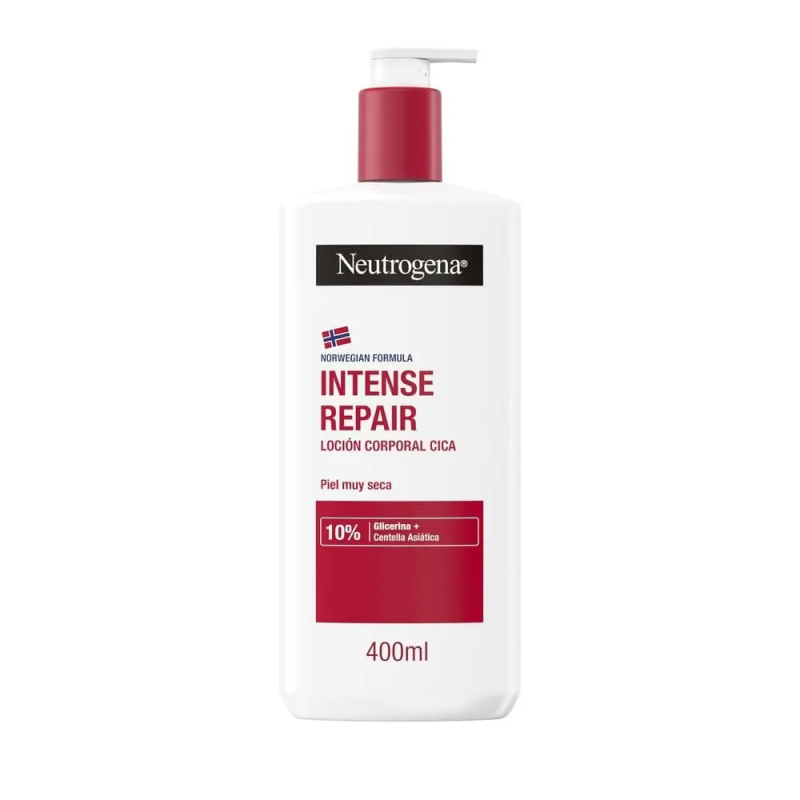 Neutrogena® Reparación Intensa Loción CICA, 400 ml. - Johnson & Johnson 