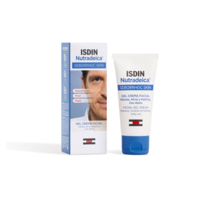 Nutradeica Gel-Crema Facial Piel Seborreica, 50ml. - Isdin