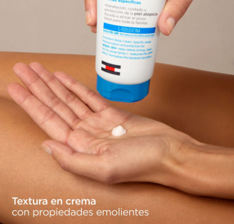 Nutratopic Pro - Amp Crema Corporal Emoliente. 200 ml - Isdin