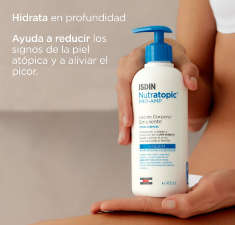 Nutratopic PRO-AMP Loción 400 ml. - Isdin