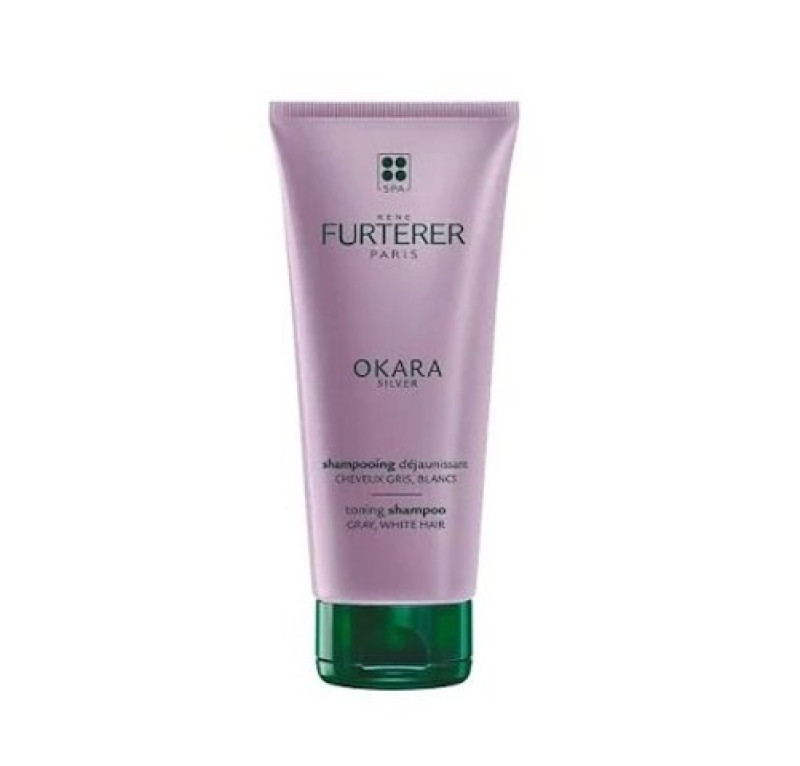 Okara Silver Champú Anti-amarilleo, 200 ml. - René Furterer