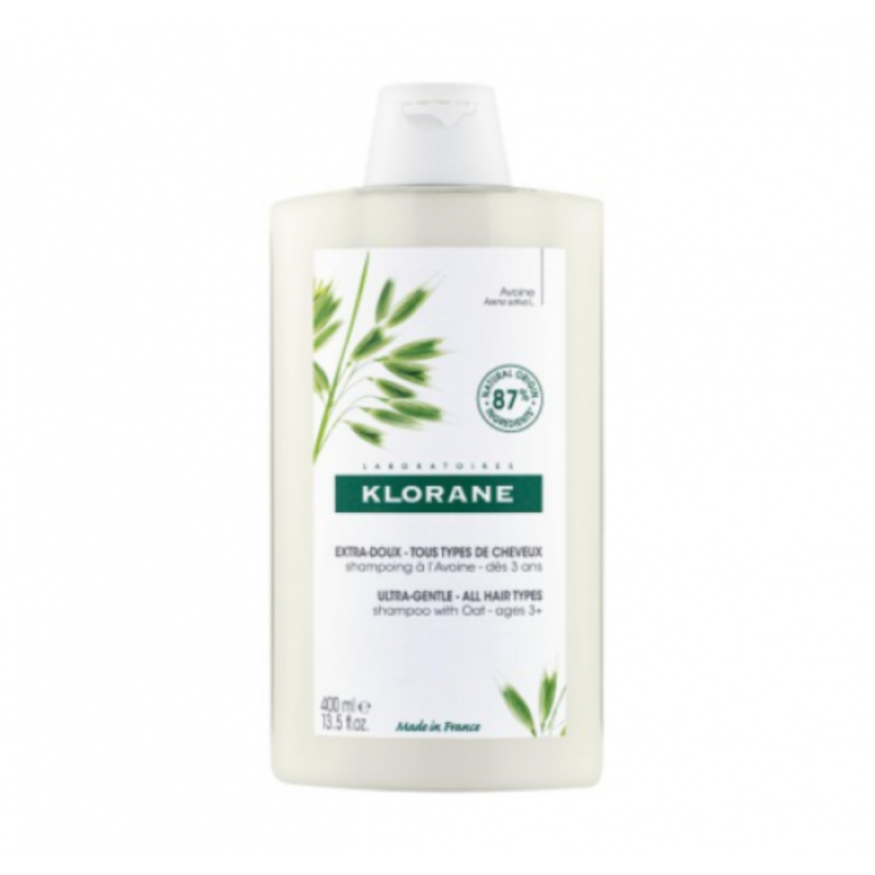 Pack Duo Champú a la Leche de Avena, 400 ml + 400 ml. - Klorane