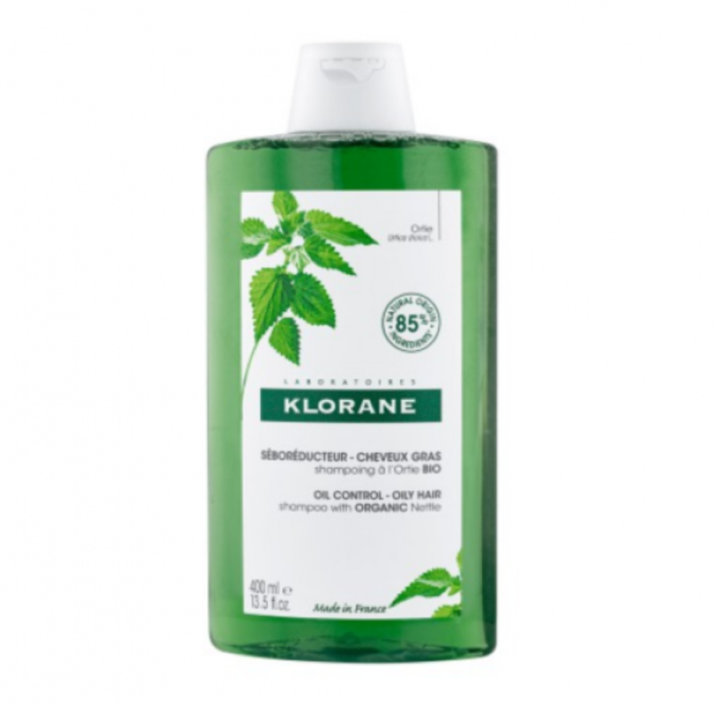 Pack Duo Champú  a la Ortiga BIO, 400 ml + 400 ml. - Klorane